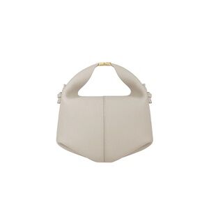 Polene Cream Mini Top-Handle Bag